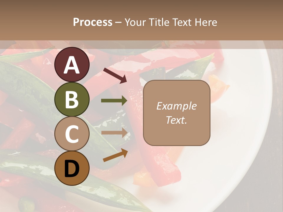 Healthy Sliced Vegetable PowerPoint Template