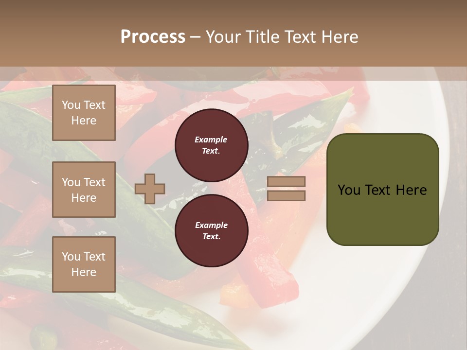 Healthy Sliced Vegetable PowerPoint Template