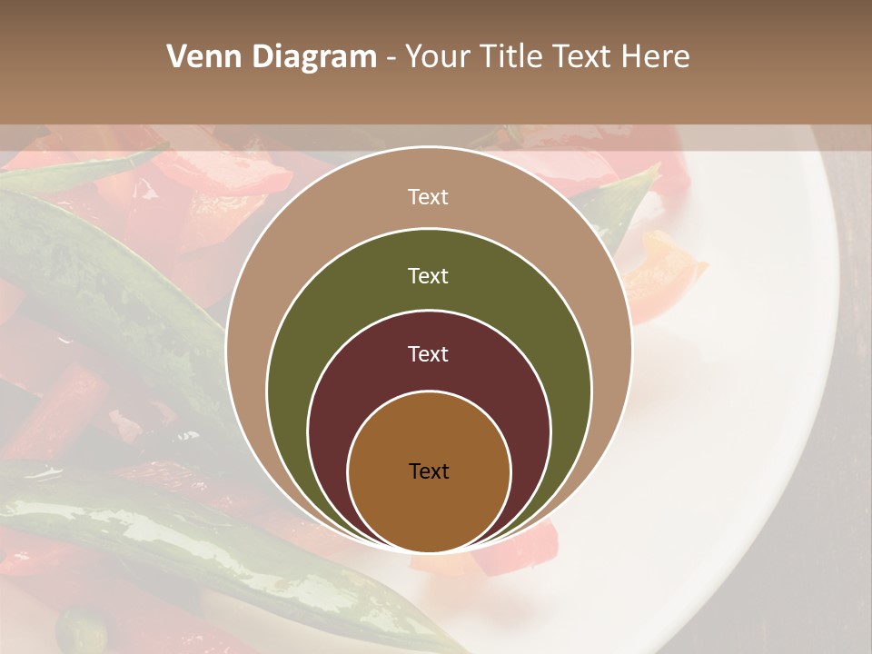 Healthy Sliced Vegetable PowerPoint Template