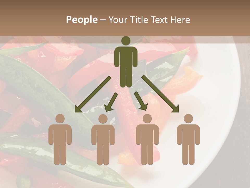 Healthy Sliced Vegetable PowerPoint Template