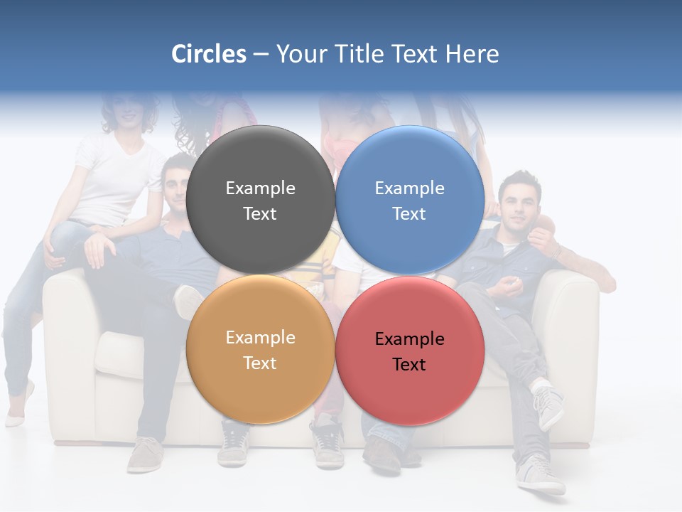 Casual Leather Jacket PowerPoint Template