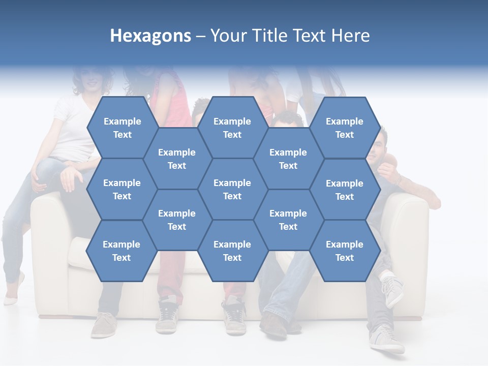 Casual Leather Jacket PowerPoint Template