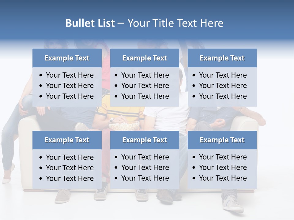 Casual Leather Jacket PowerPoint Template