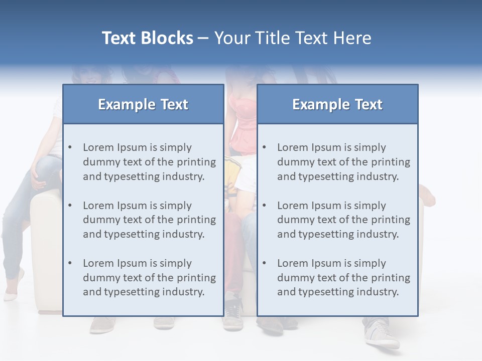 Casual Leather Jacket PowerPoint Template
