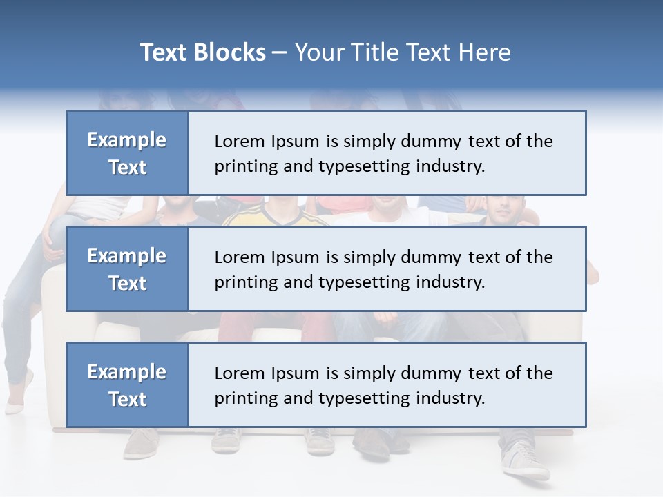 Casual Leather Jacket PowerPoint Template
