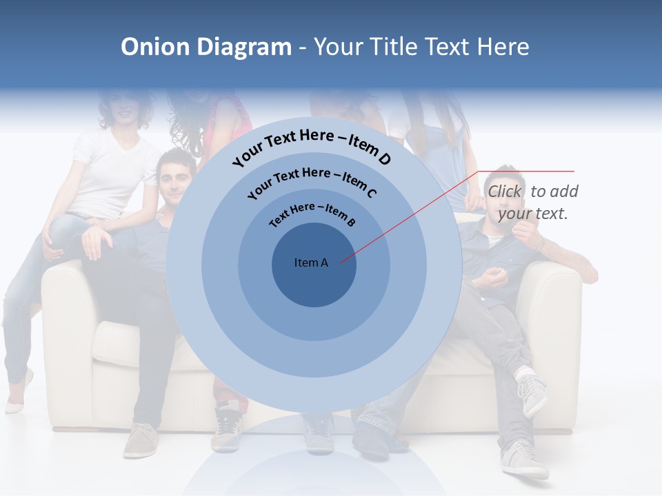 Casual Leather Jacket PowerPoint Template