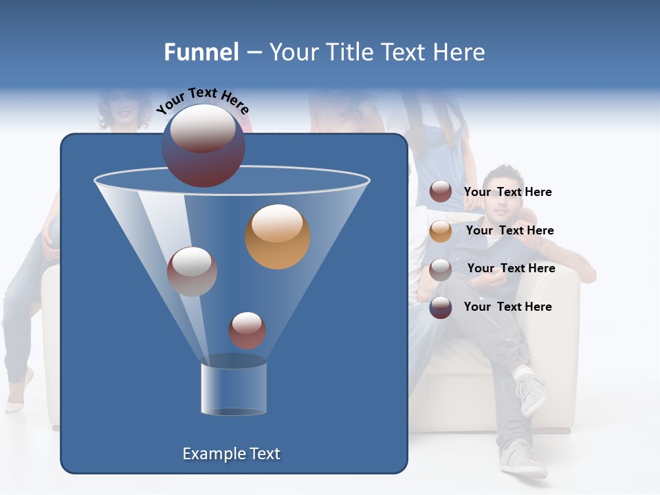 Casual Leather Jacket PowerPoint Template