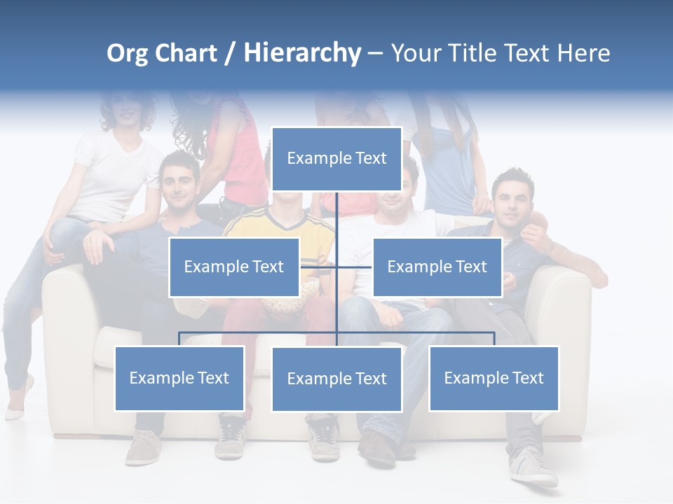 Casual Leather Jacket PowerPoint Template