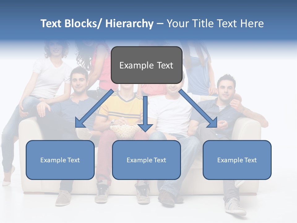 Casual Leather Jacket PowerPoint Template