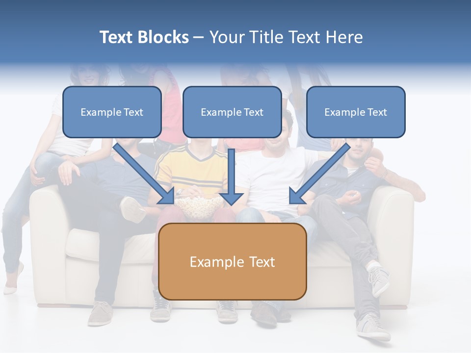 Casual Leather Jacket PowerPoint Template
