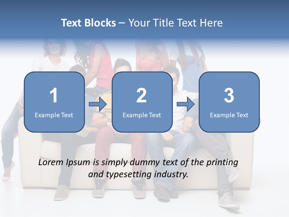 Casual Leather Jacket PowerPoint Template
