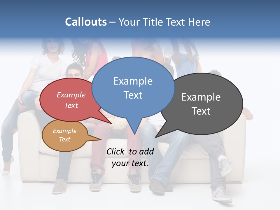 Casual Leather Jacket PowerPoint Template