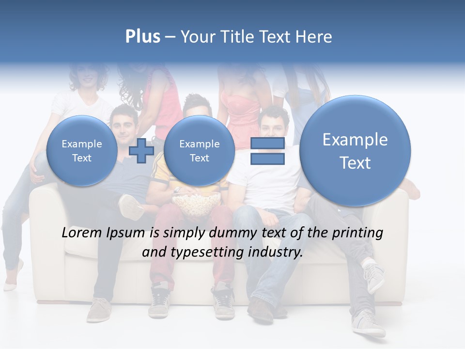 Casual Leather Jacket PowerPoint Template