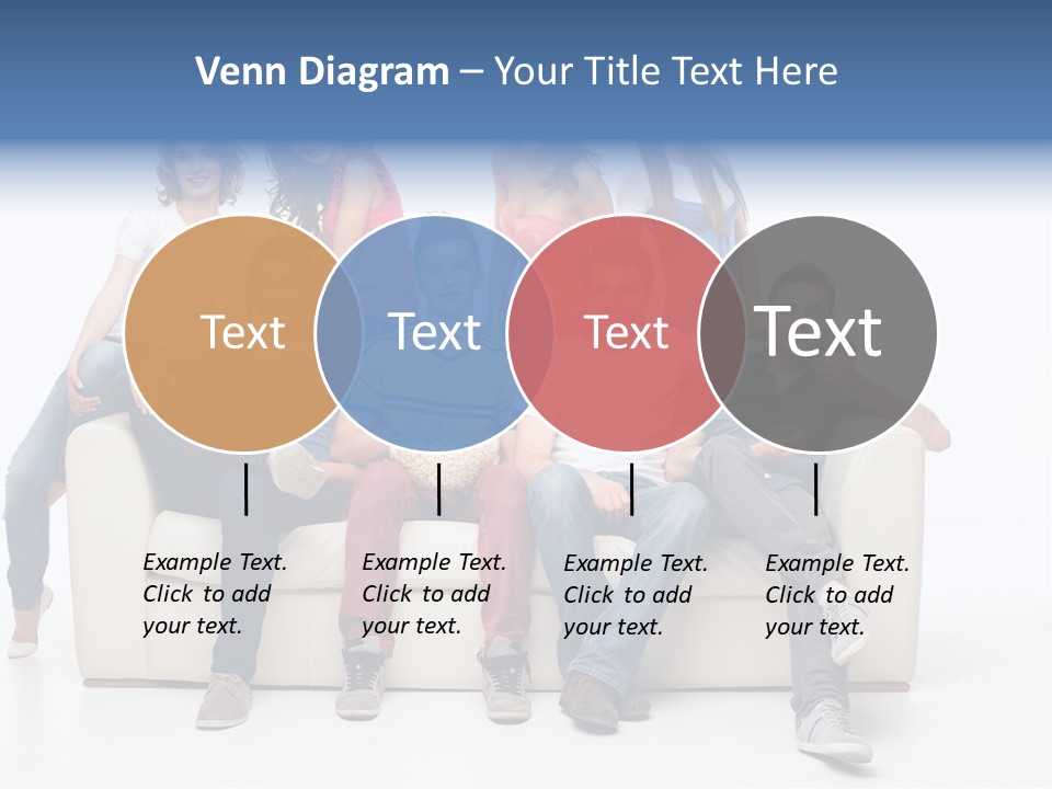 Casual Leather Jacket PowerPoint Template