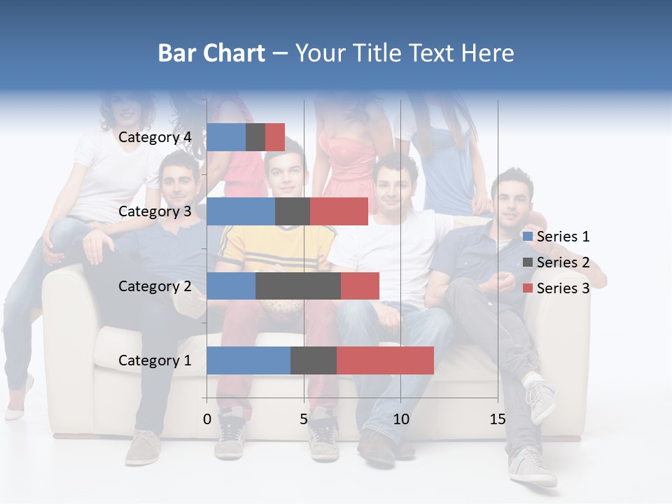 Casual Leather Jacket PowerPoint Template