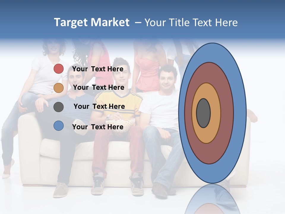 Casual Leather Jacket PowerPoint Template