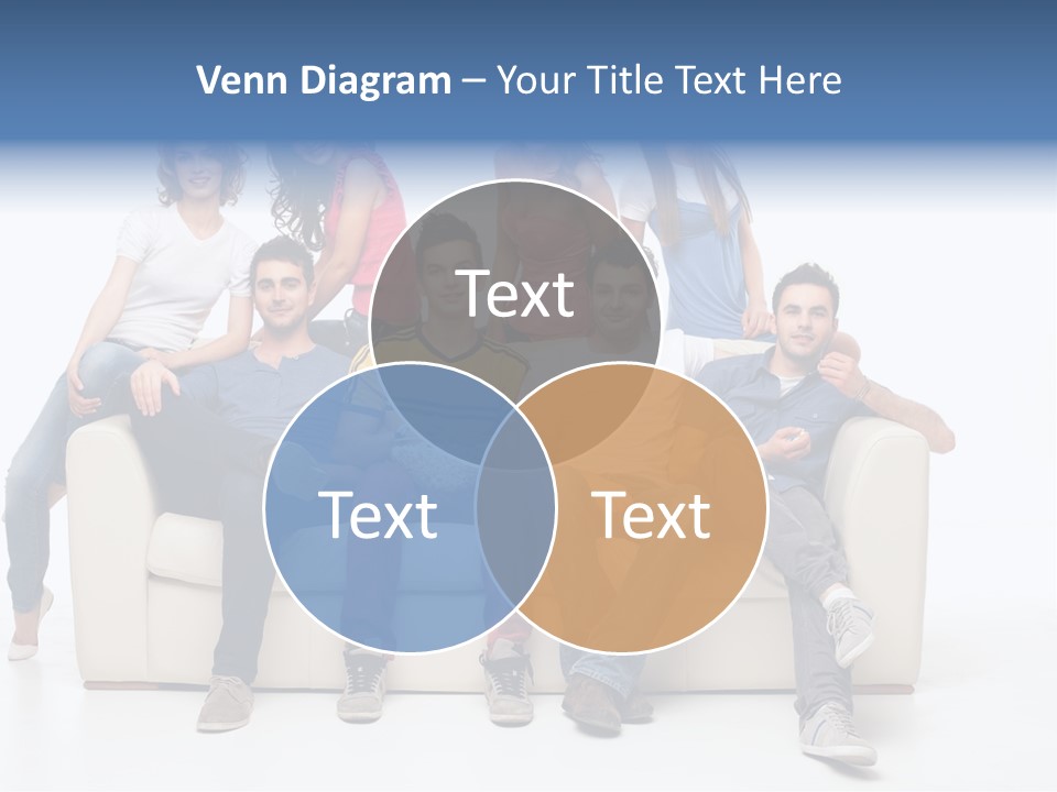 Casual Leather Jacket PowerPoint Template