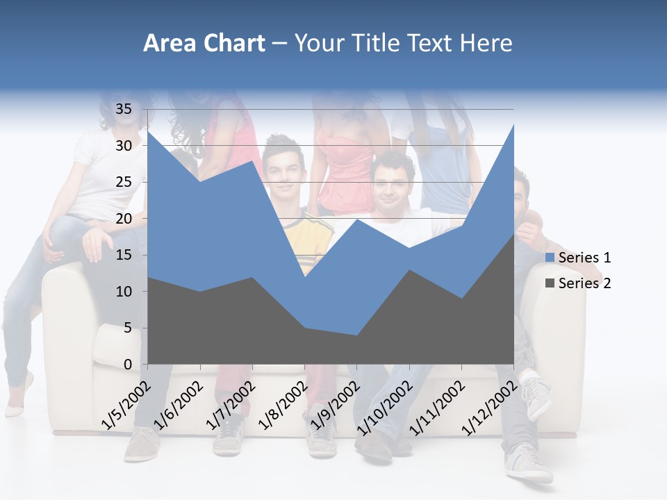 Casual Leather Jacket PowerPoint Template