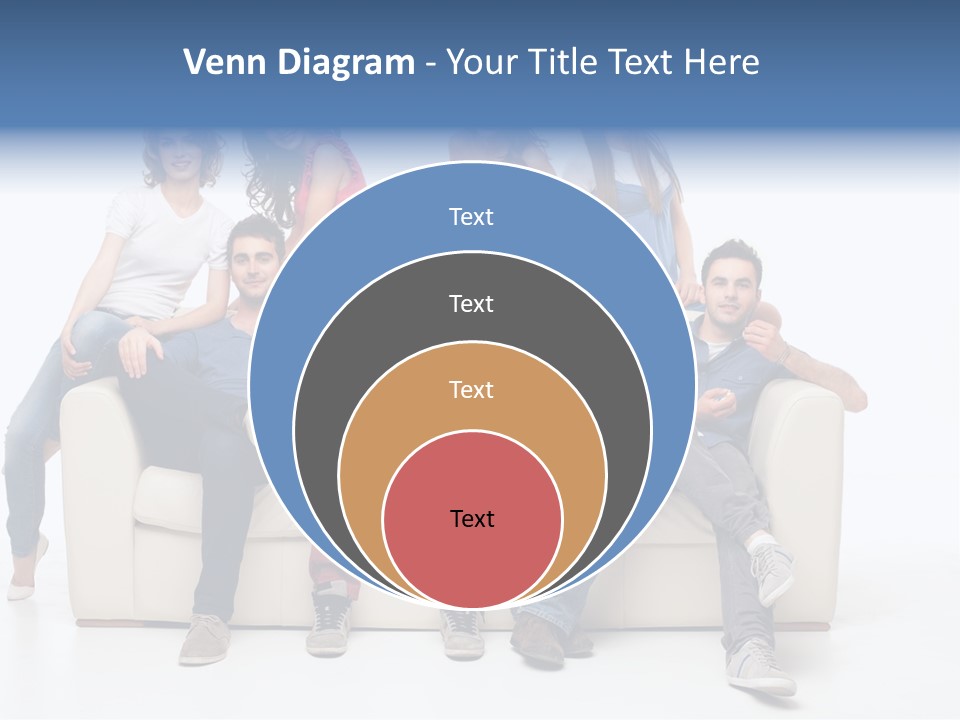 Casual Leather Jacket PowerPoint Template