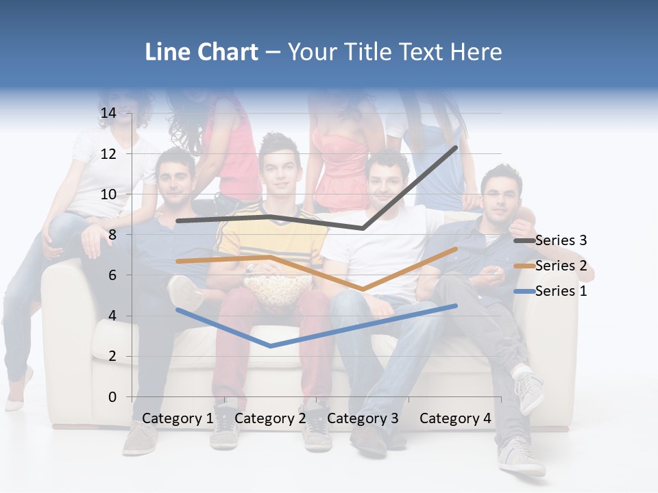Casual Leather Jacket PowerPoint Template