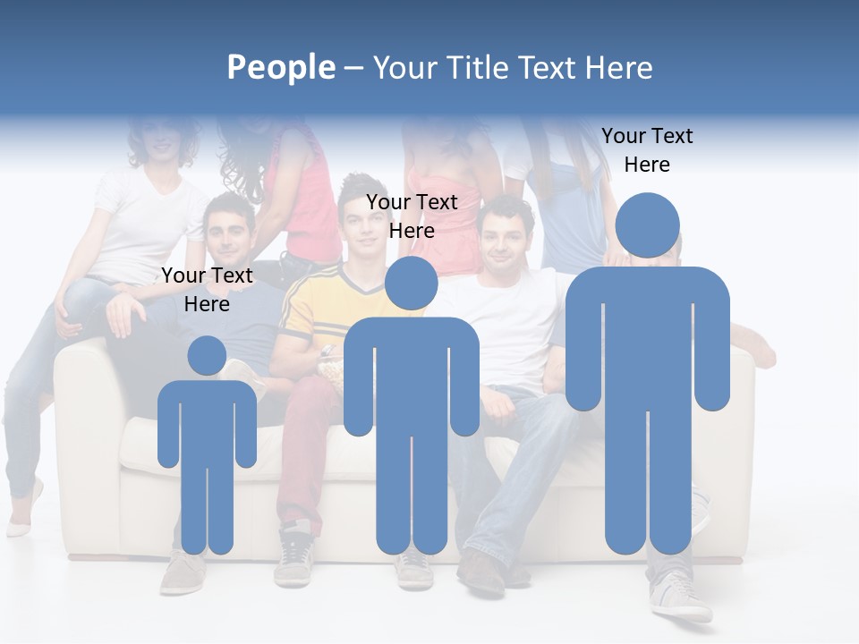 Casual Leather Jacket PowerPoint Template