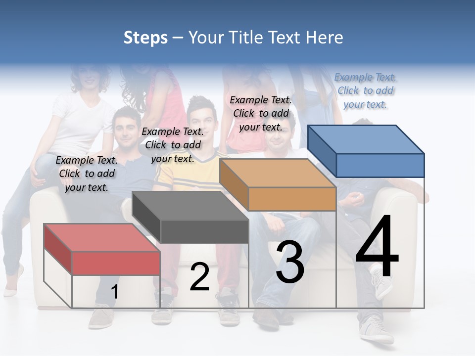 Casual Leather Jacket PowerPoint Template