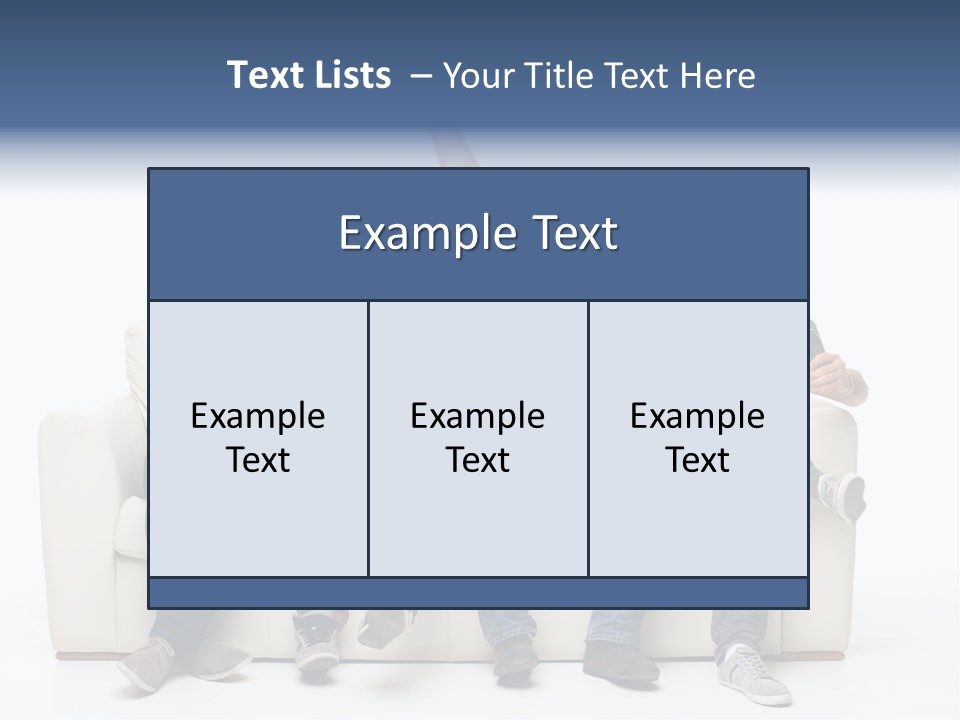 Smile Caucasian Joy PowerPoint Template