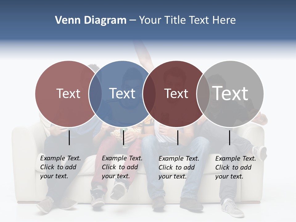 Smile Caucasian Joy PowerPoint Template