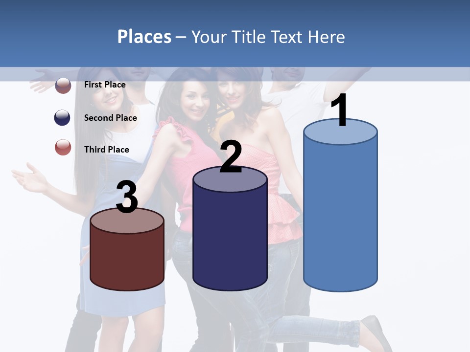 Vertical Young Shot PowerPoint Template