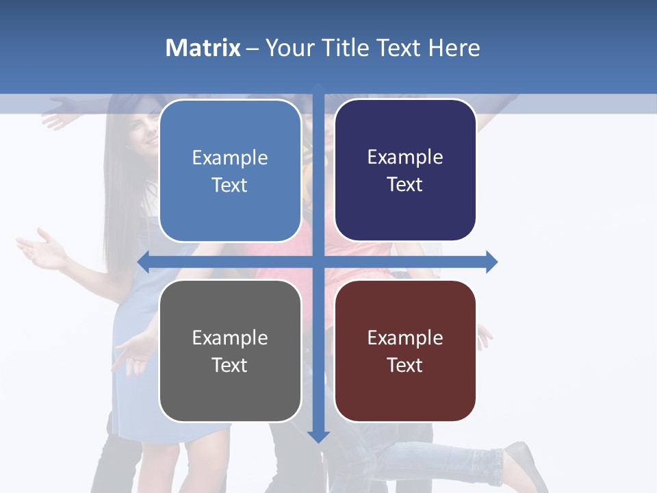 Vertical Young Shot PowerPoint Template