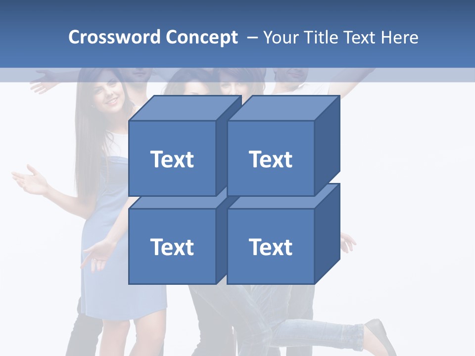 Vertical Young Shot PowerPoint Template
