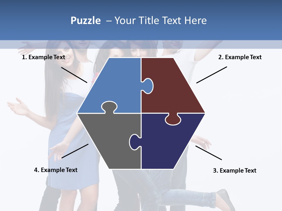 Vertical Young Shot PowerPoint Template