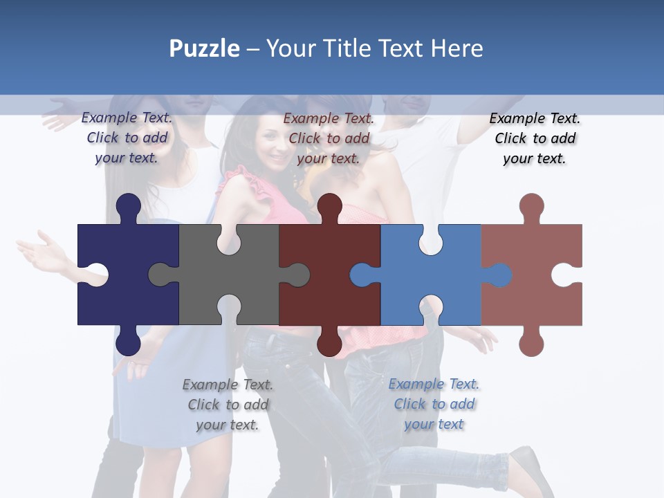 Vertical Young Shot PowerPoint Template