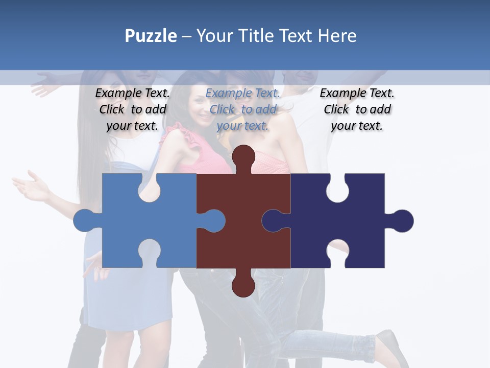 Vertical Young Shot PowerPoint Template