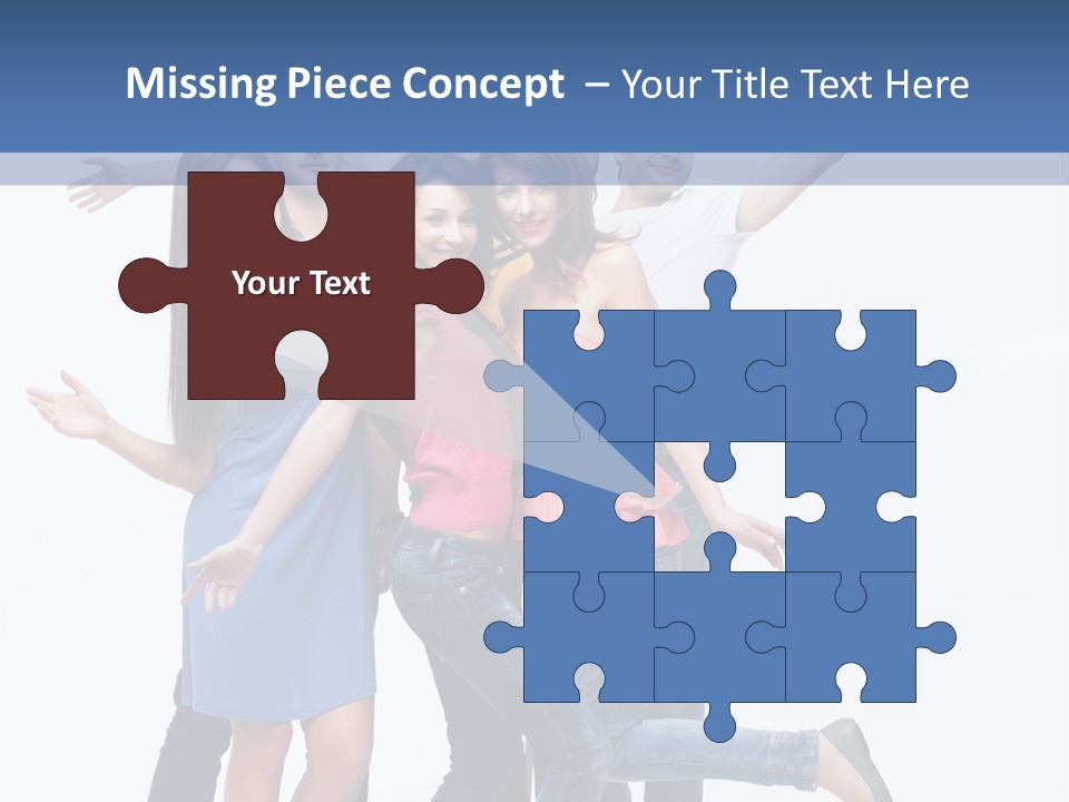 Vertical Young Shot PowerPoint Template