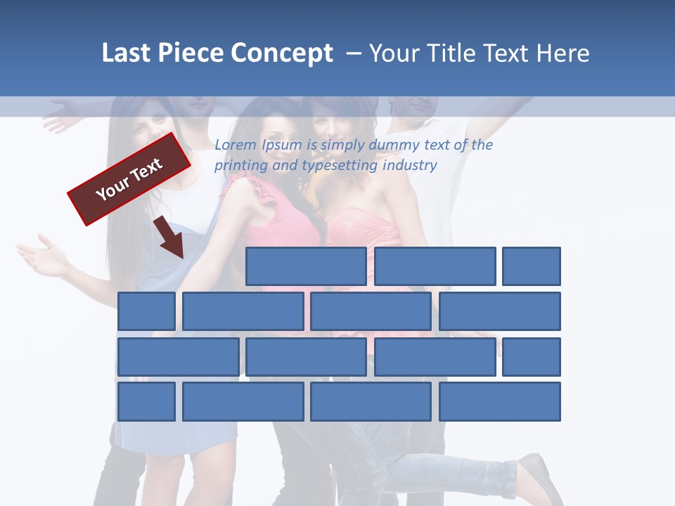 Vertical Young Shot PowerPoint Template