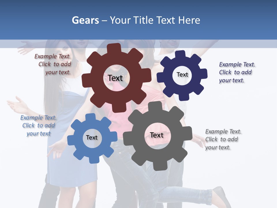 Vertical Young Shot PowerPoint Template