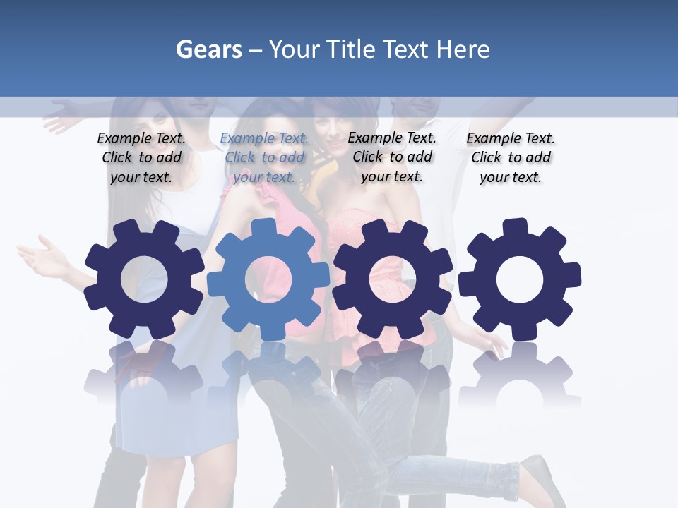 Vertical Young Shot PowerPoint Template