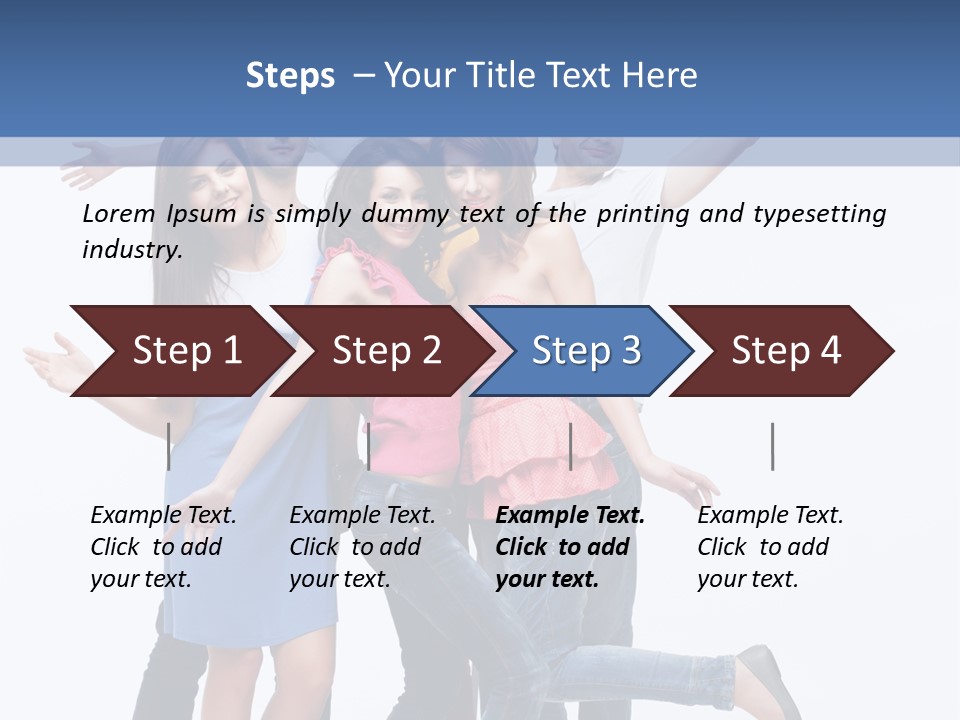 Vertical Young Shot PowerPoint Template
