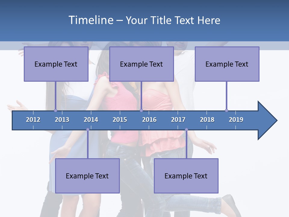 Vertical Young Shot PowerPoint Template