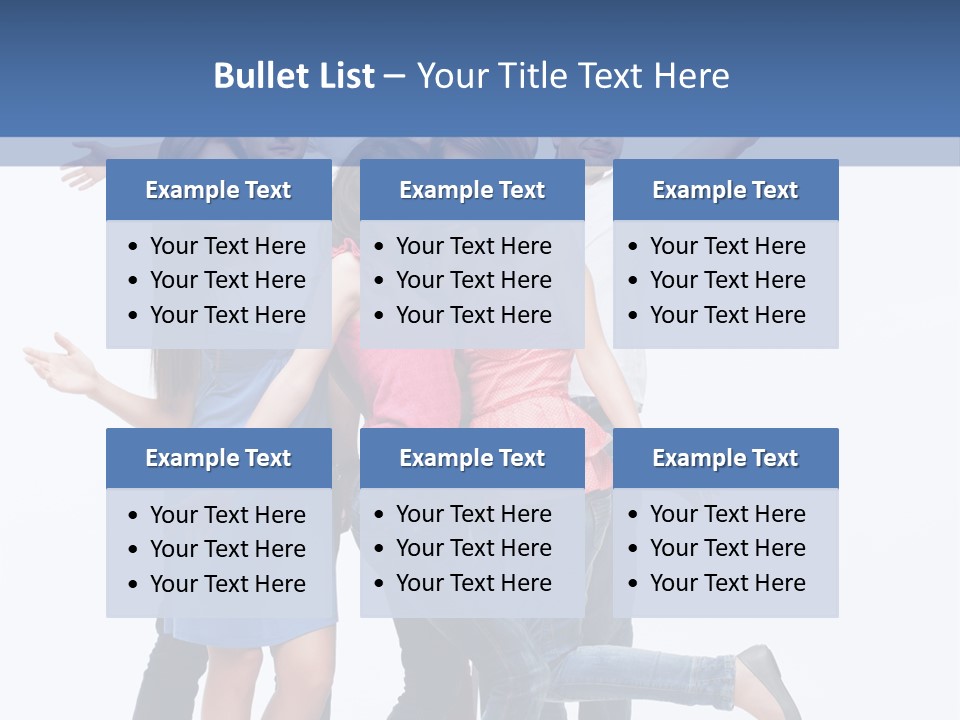 Vertical Young Shot PowerPoint Template