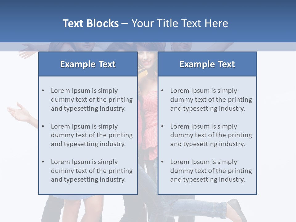 Vertical Young Shot PowerPoint Template