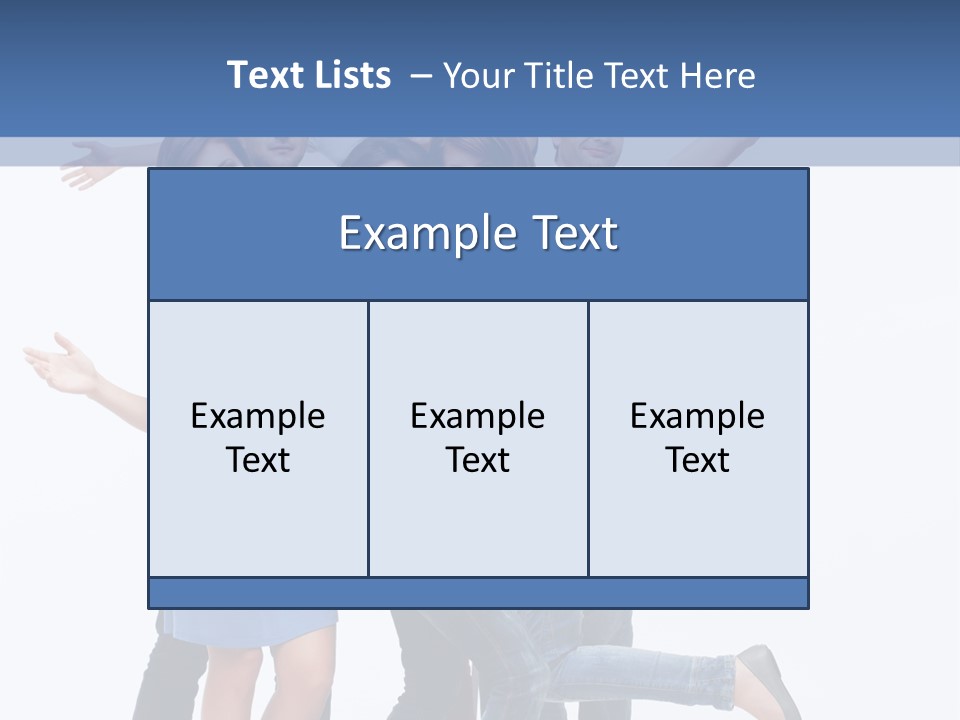 Vertical Young Shot PowerPoint Template