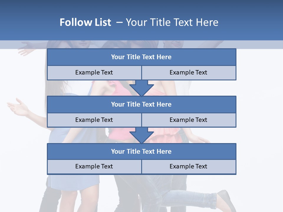 Vertical Young Shot PowerPoint Template