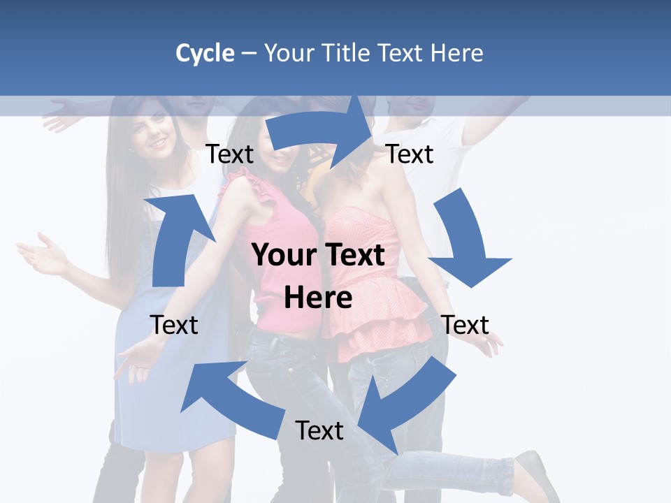 Vertical Young Shot PowerPoint Template