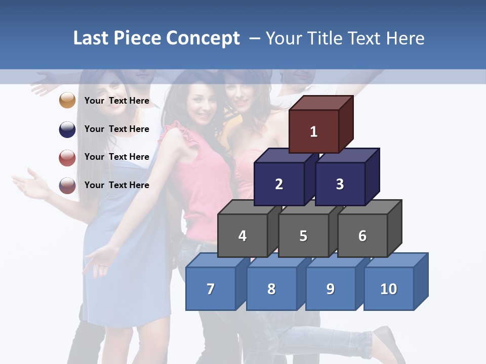Vertical Young Shot PowerPoint Template