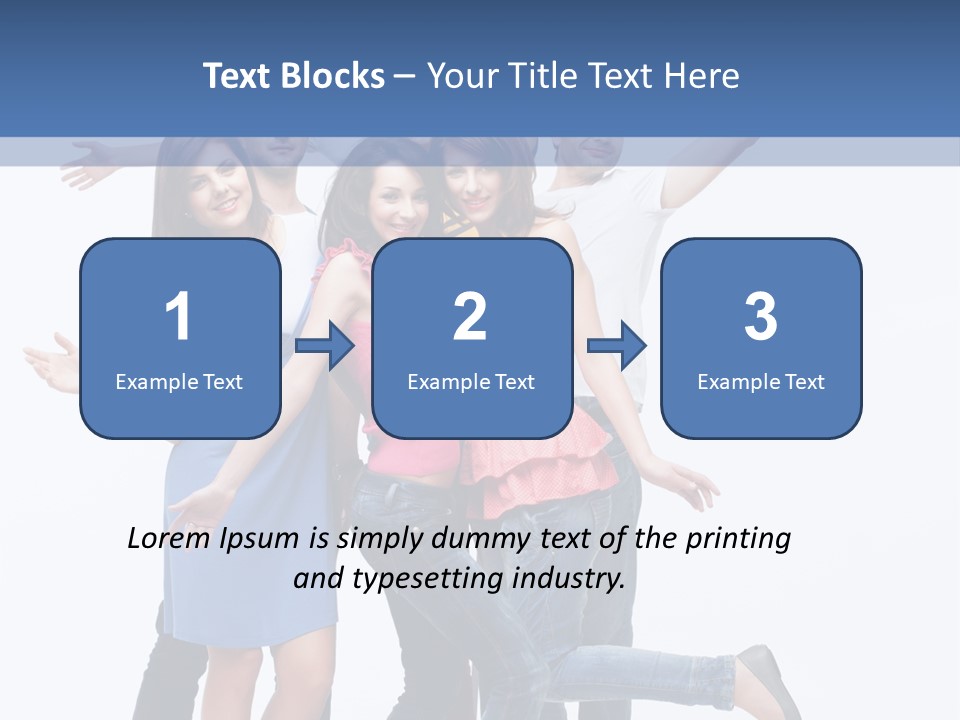 Vertical Young Shot PowerPoint Template
