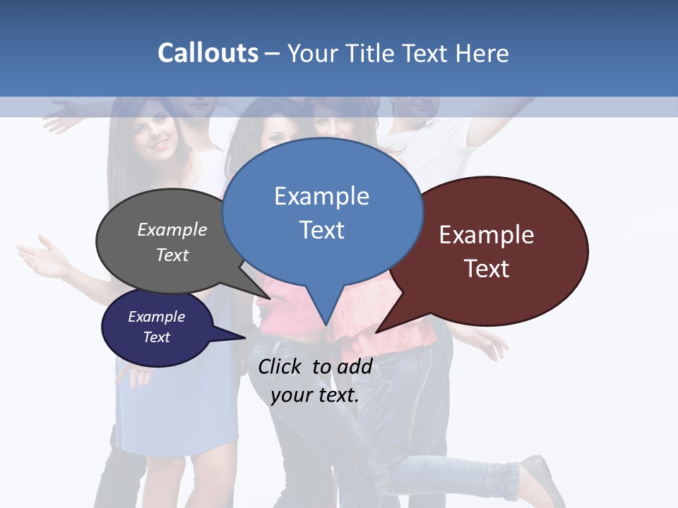Vertical Young Shot PowerPoint Template