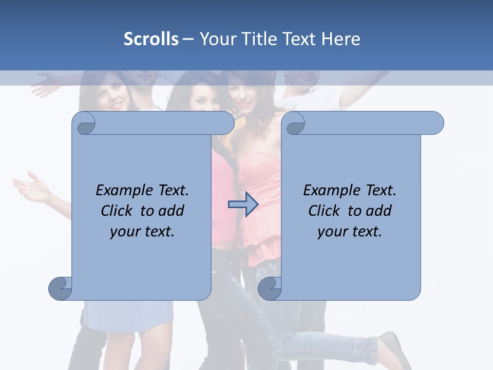 Vertical Young Shot PowerPoint Template