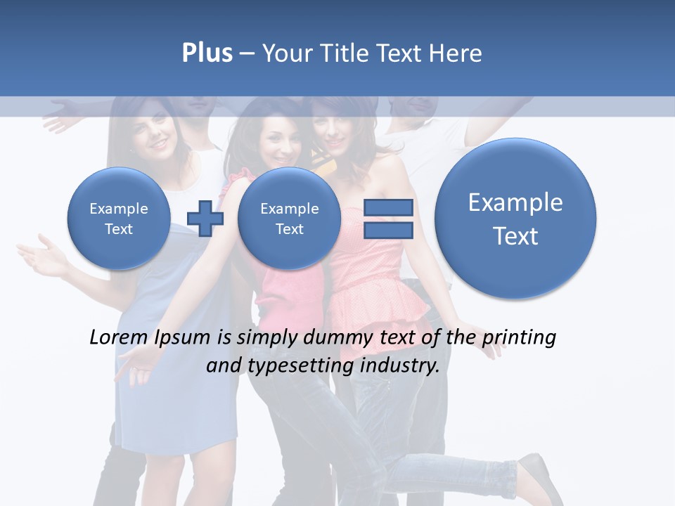 Vertical Young Shot PowerPoint Template